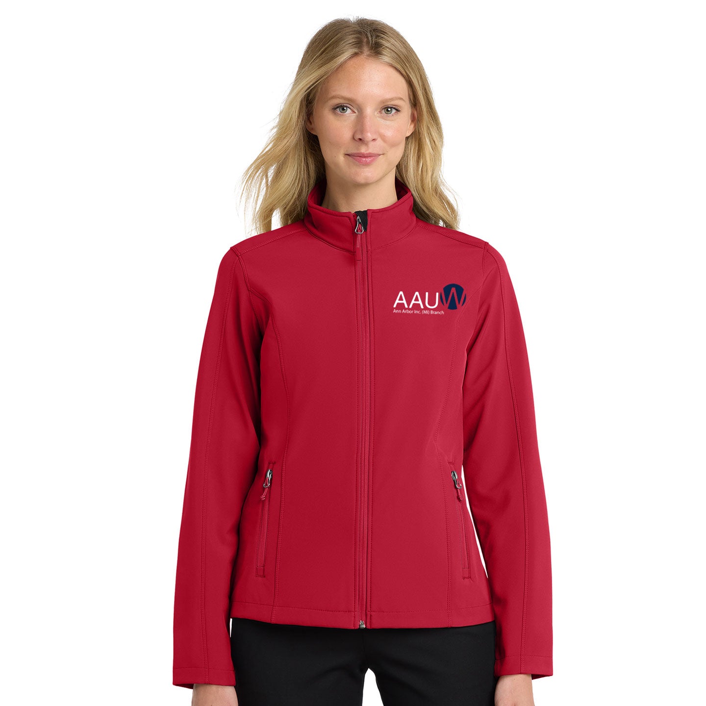 AAUW - Embroidered Women's Port Authority Core Soft Shell Jacket