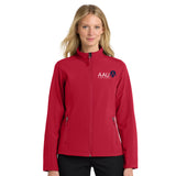 AAUW - Embroidered Women's Port Authority Core Soft Shell Jacket