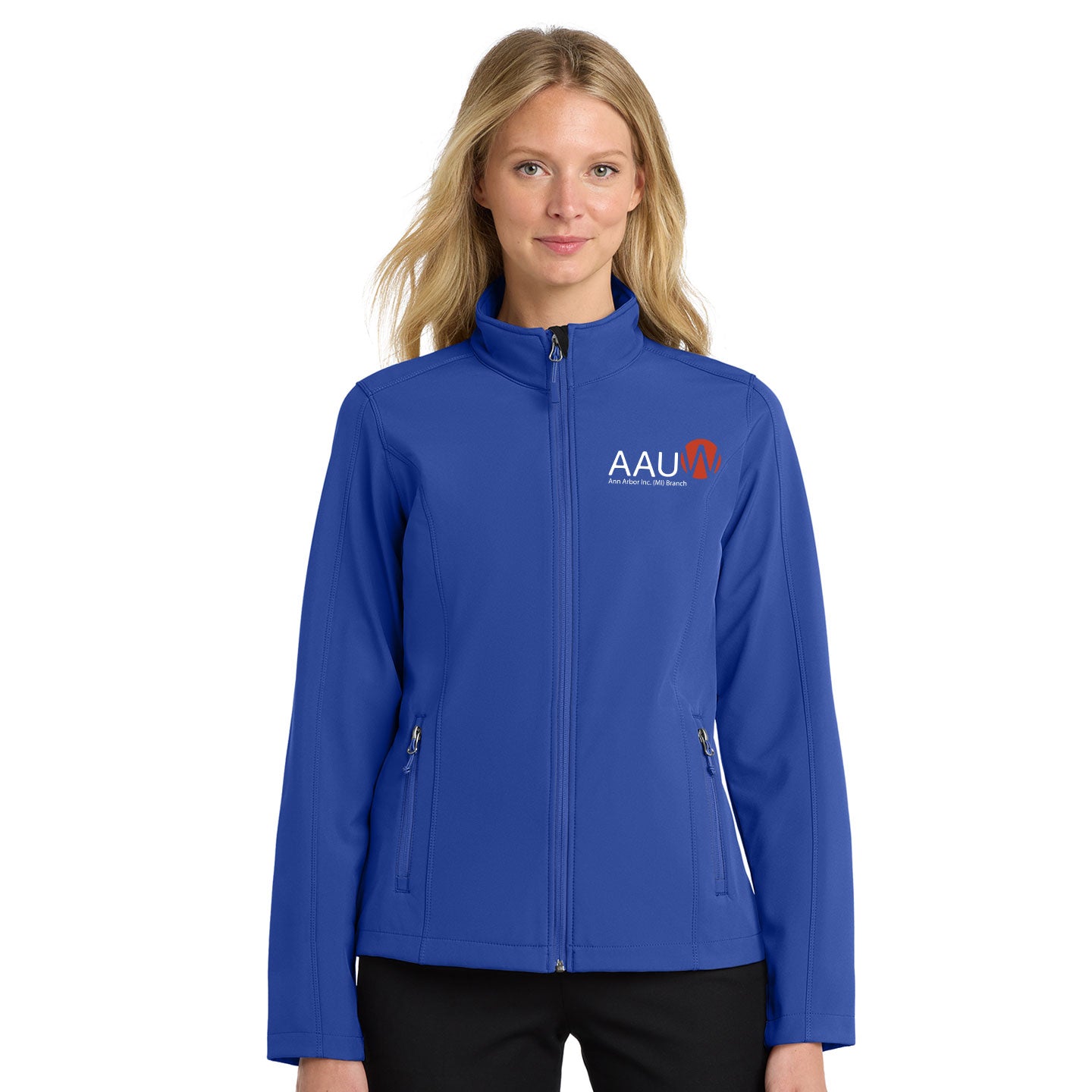 AAUW - Embroidered Women's Port Authority Core Soft Shell Jacket