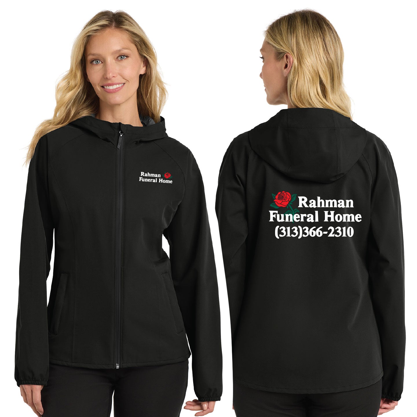 RFH - Ladies Port Authority Essential Rain Jacket