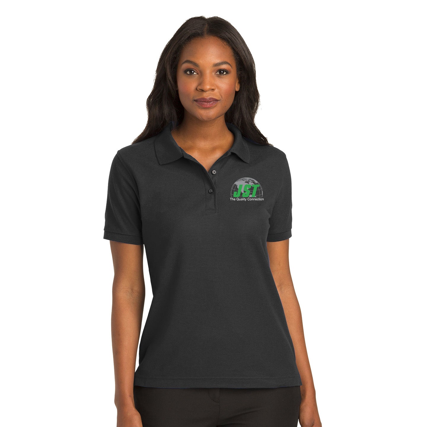 JST - Port Authority Women's Silk Touch Embroidered Polo