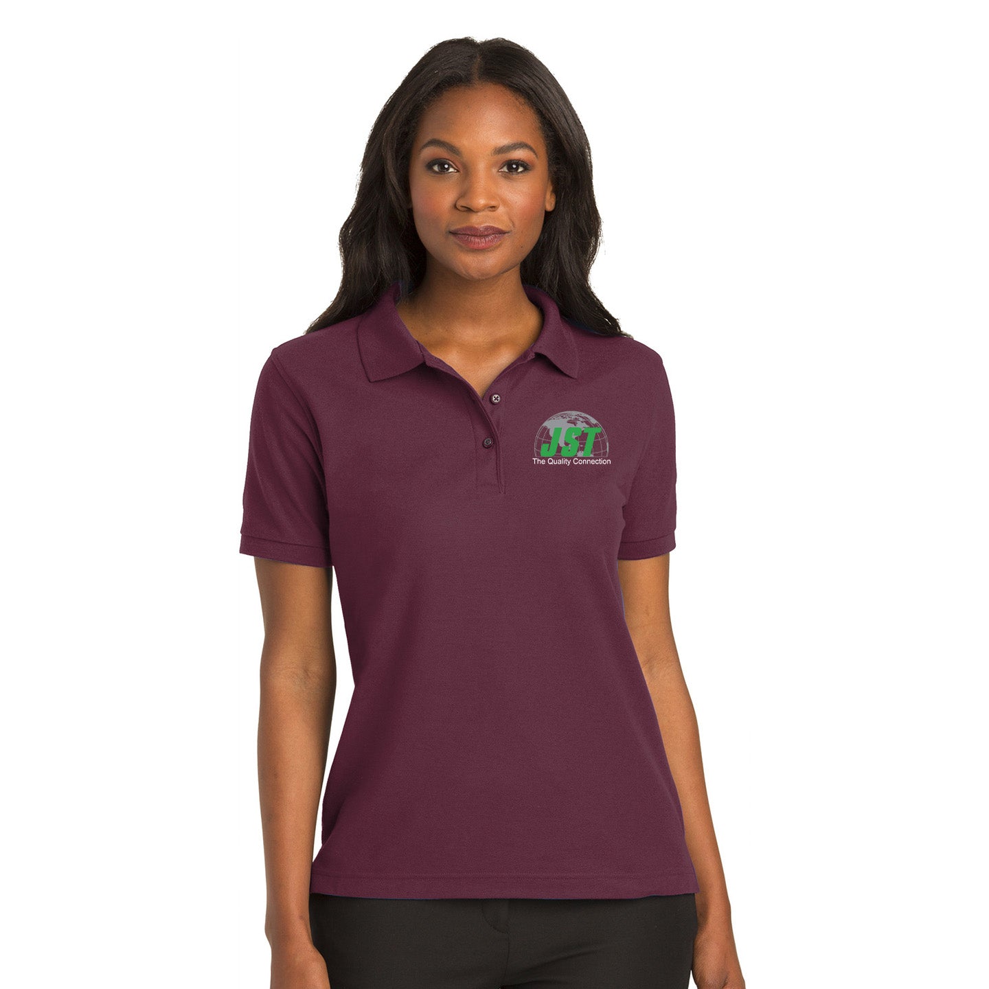 JST - Port Authority Women's Silk Touch Embroidered Polo