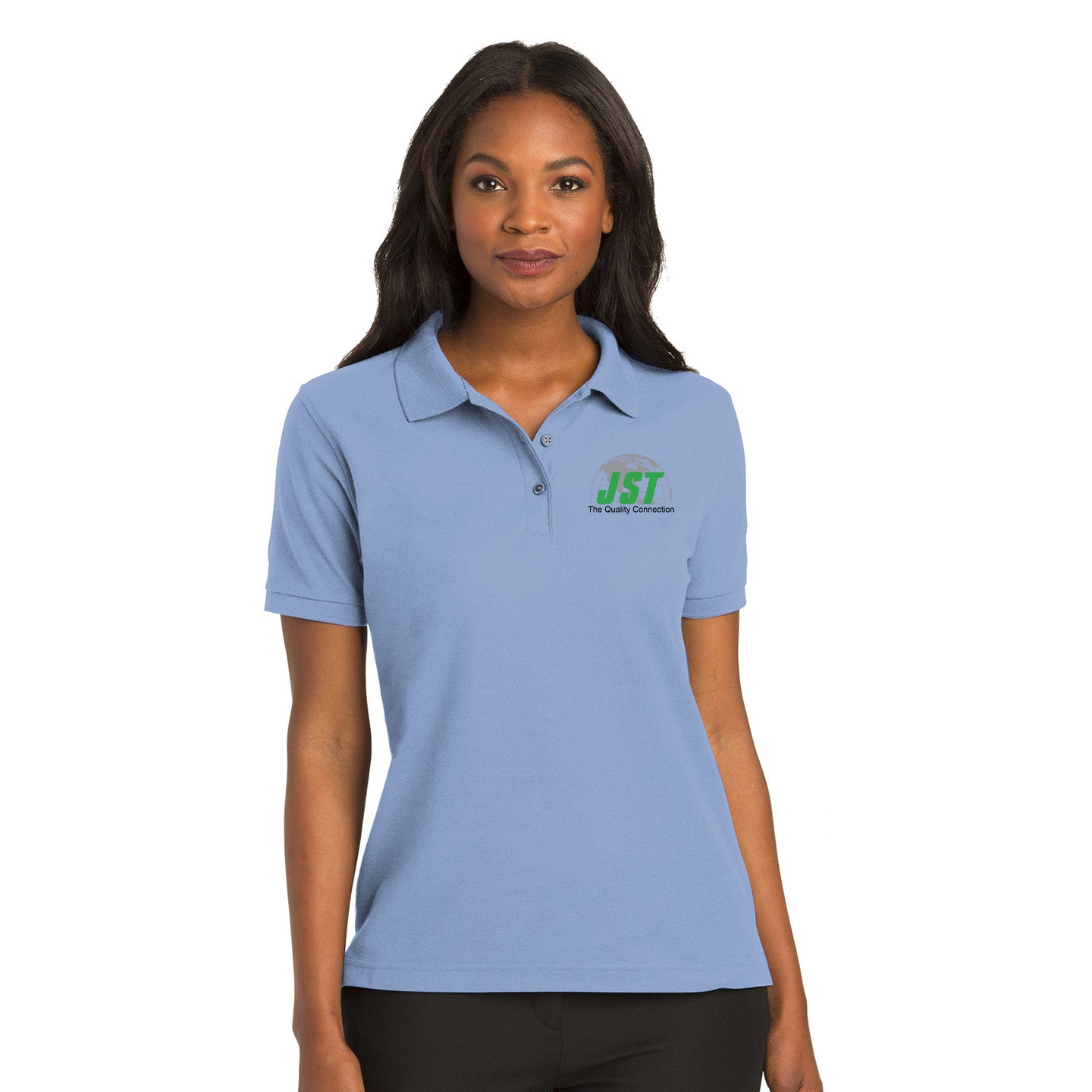 JST - Port Authority Women's Silk Touch Embroidered Polo
