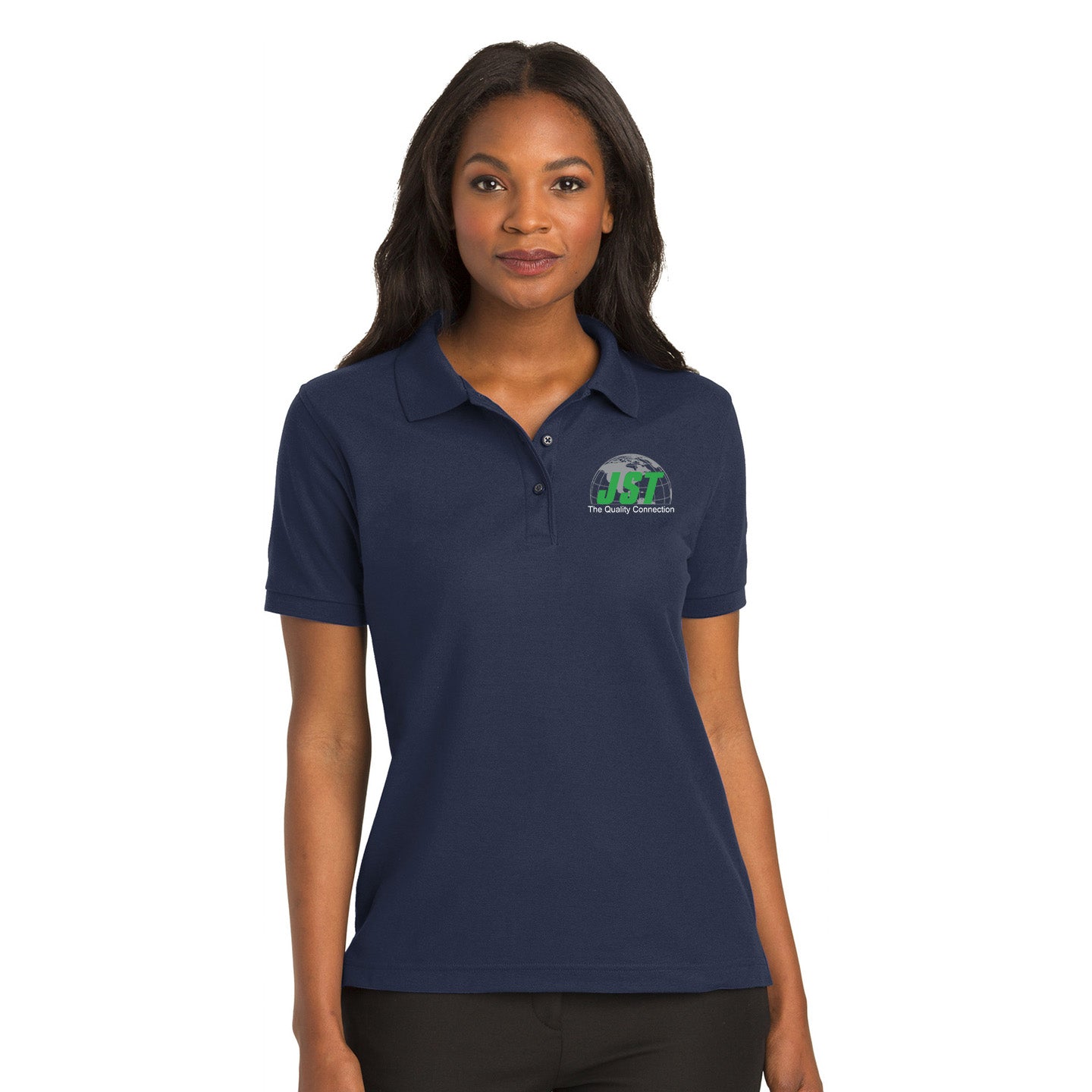 JST - Port Authority Women's Silk Touch Embroidered Polo