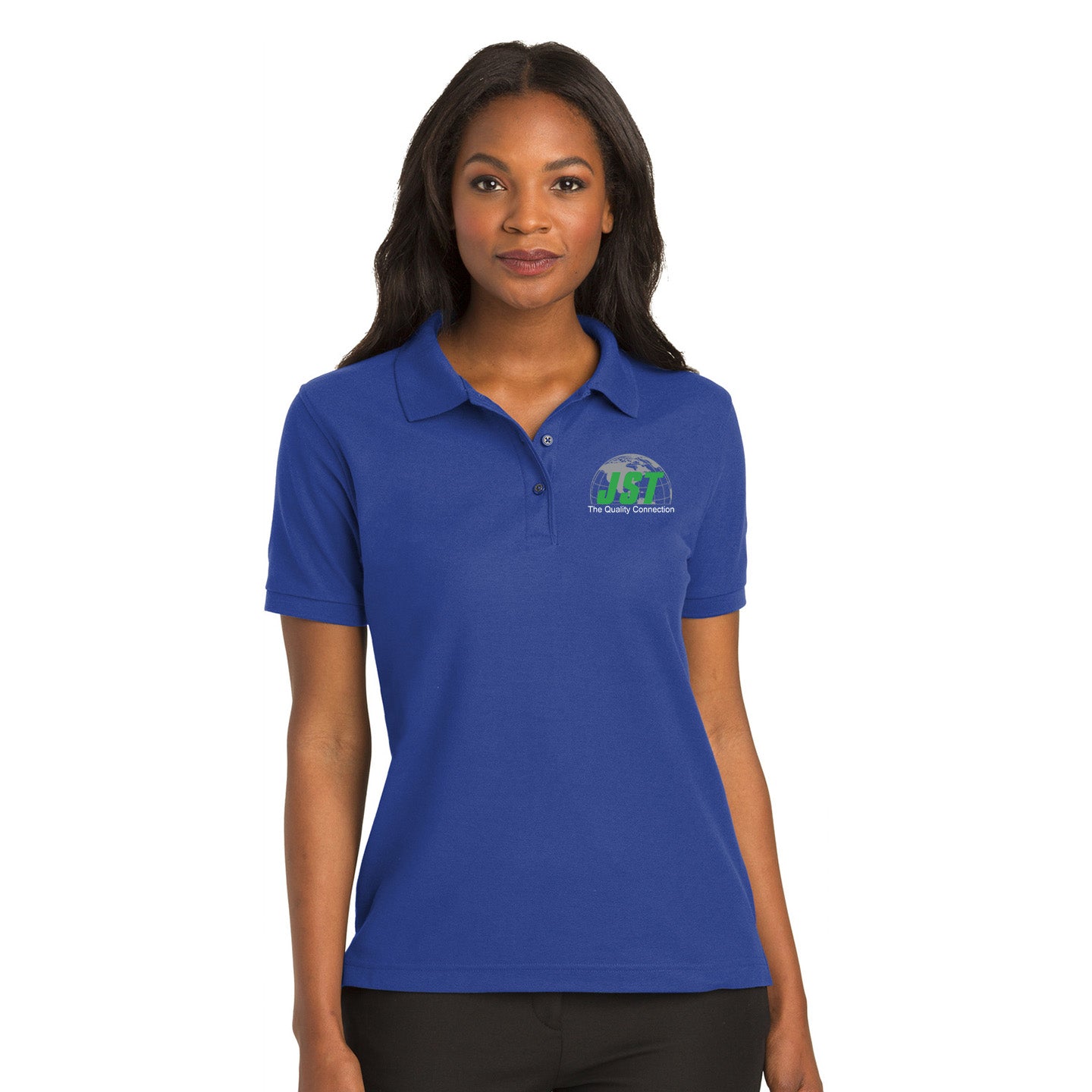 JST - Port Authority Women's Silk Touch Embroidered Polo