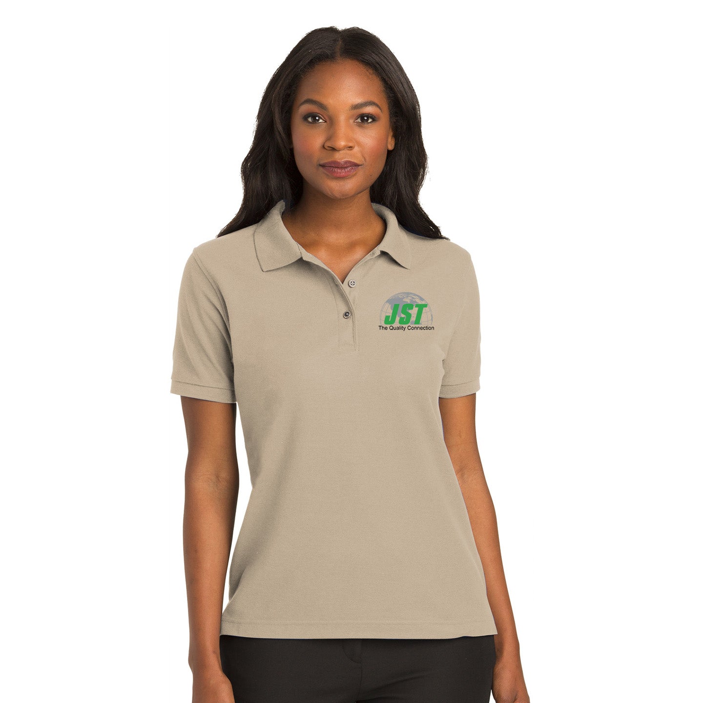 JST - Port Authority Women's Silk Touch Embroidered Polo