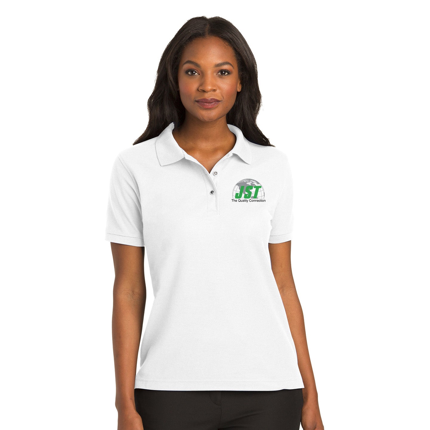 JST - Port Authority Women's Silk Touch Embroidered Polo
