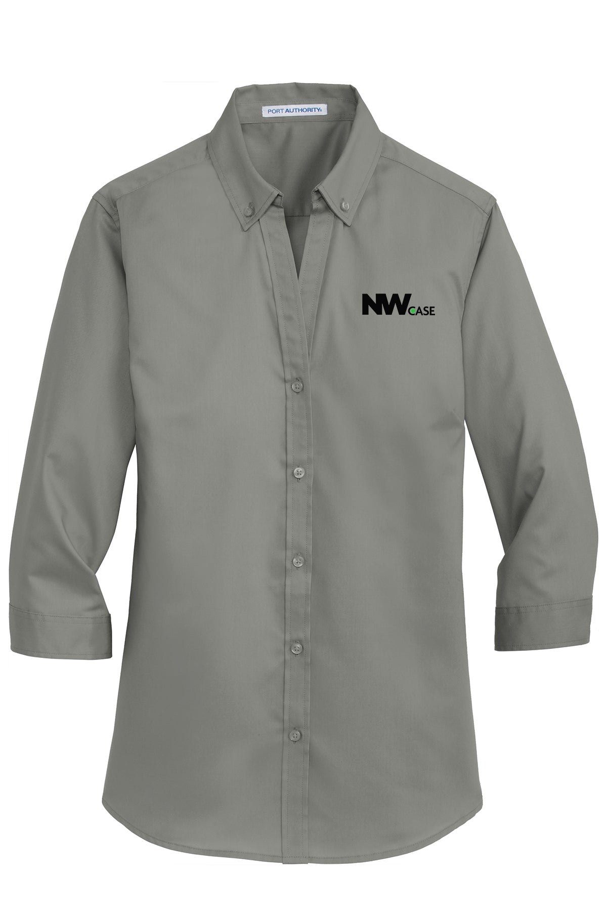 Nationwide Case Embroidered Port Authority® Ladies 3/4-Sleeve SuperPro™ Twill Shirt