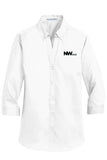 Nationwide Case Embroidered Port Authority® Ladies 3/4-Sleeve SuperPro™ Twill Shirt