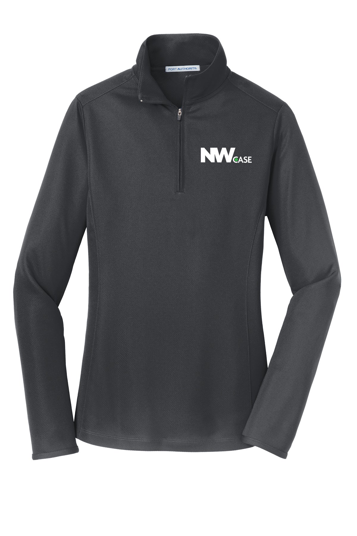 Nationwide Case Embroidered Port Authority® Ladies Pinpoint Mesh 1/2-Zip