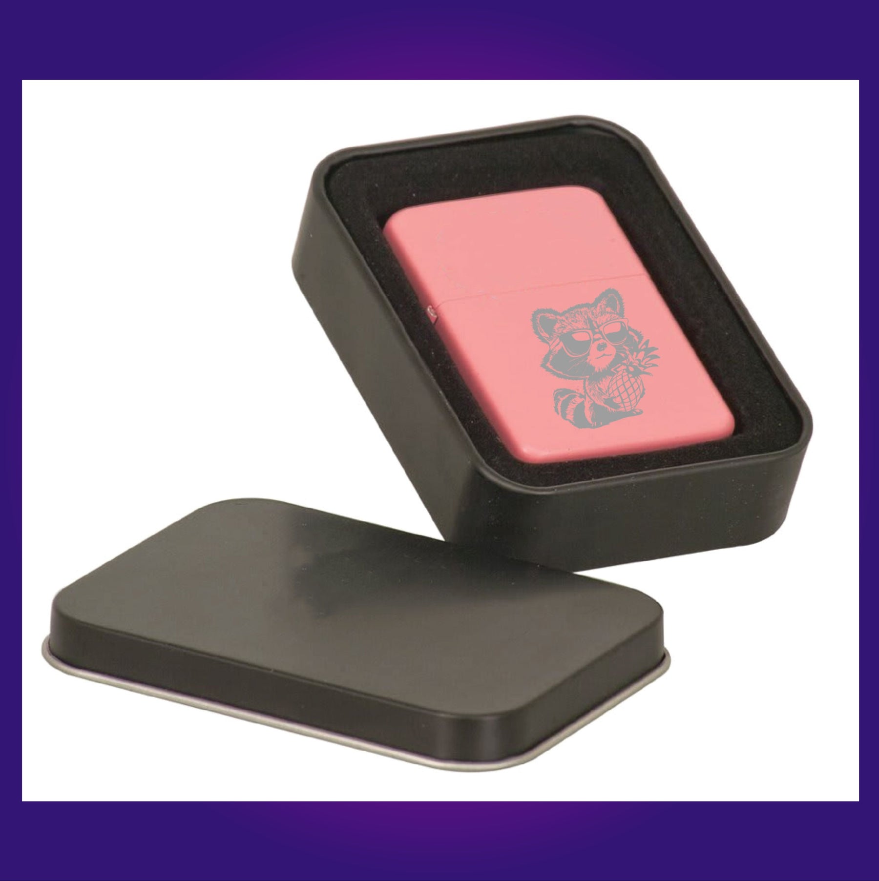 Domino Effect Apparel - Matte Lighter in Black Tin