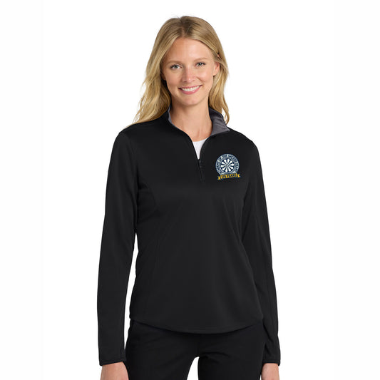 ASH -  Embroidered 175 Years Women's Port Authority Silk Touch 1/4-Zip