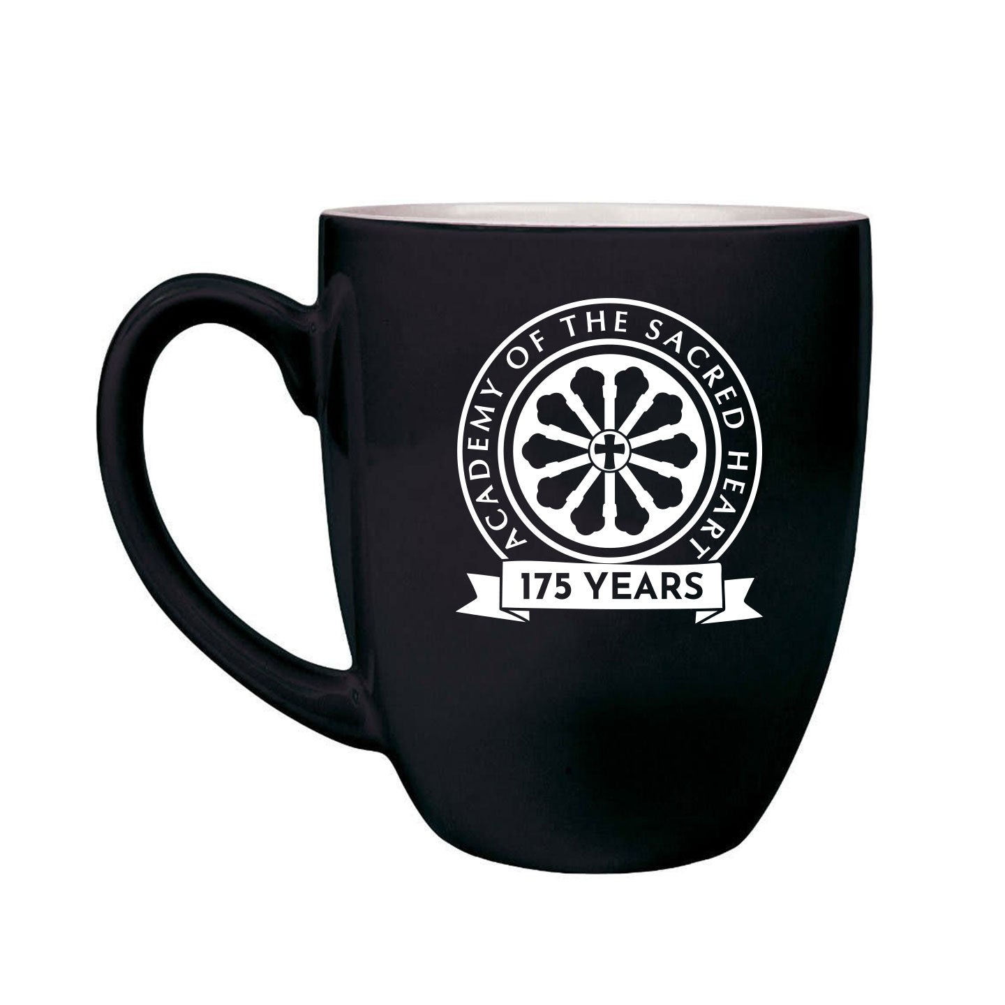 ASH - 175 Years Engraved 16oz Ceramic Bistro Mug