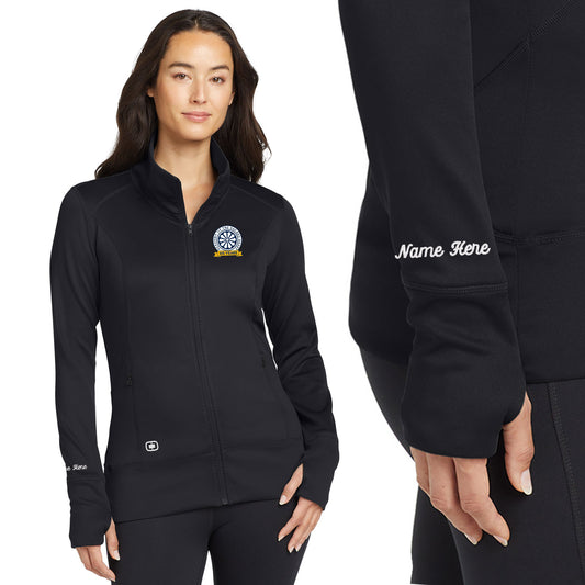 ASH - Personalized 175 Years Embroidered OGIO Women's Fulcrum Zip Jacket