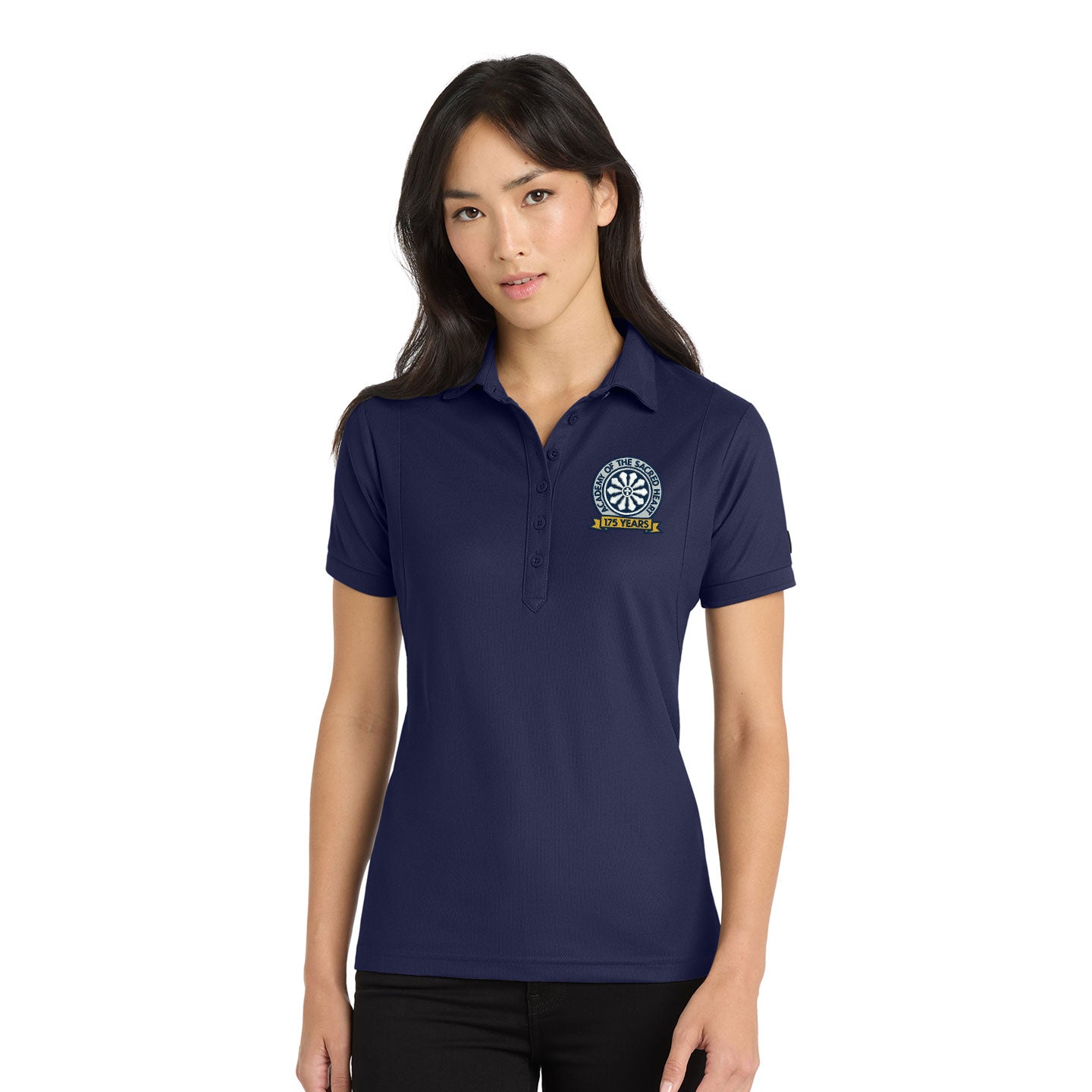 ASH -  Embroidered 175 Years Women's OGIO Jewel Performance Polo