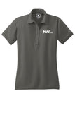 Nationwide Case Embroidered Women's 100% Polyester Jewel Polo T-Shirt