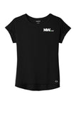 Nationwide Case OGIO ® Ladies Luuma Cuffed Short Sleeve Embroidered