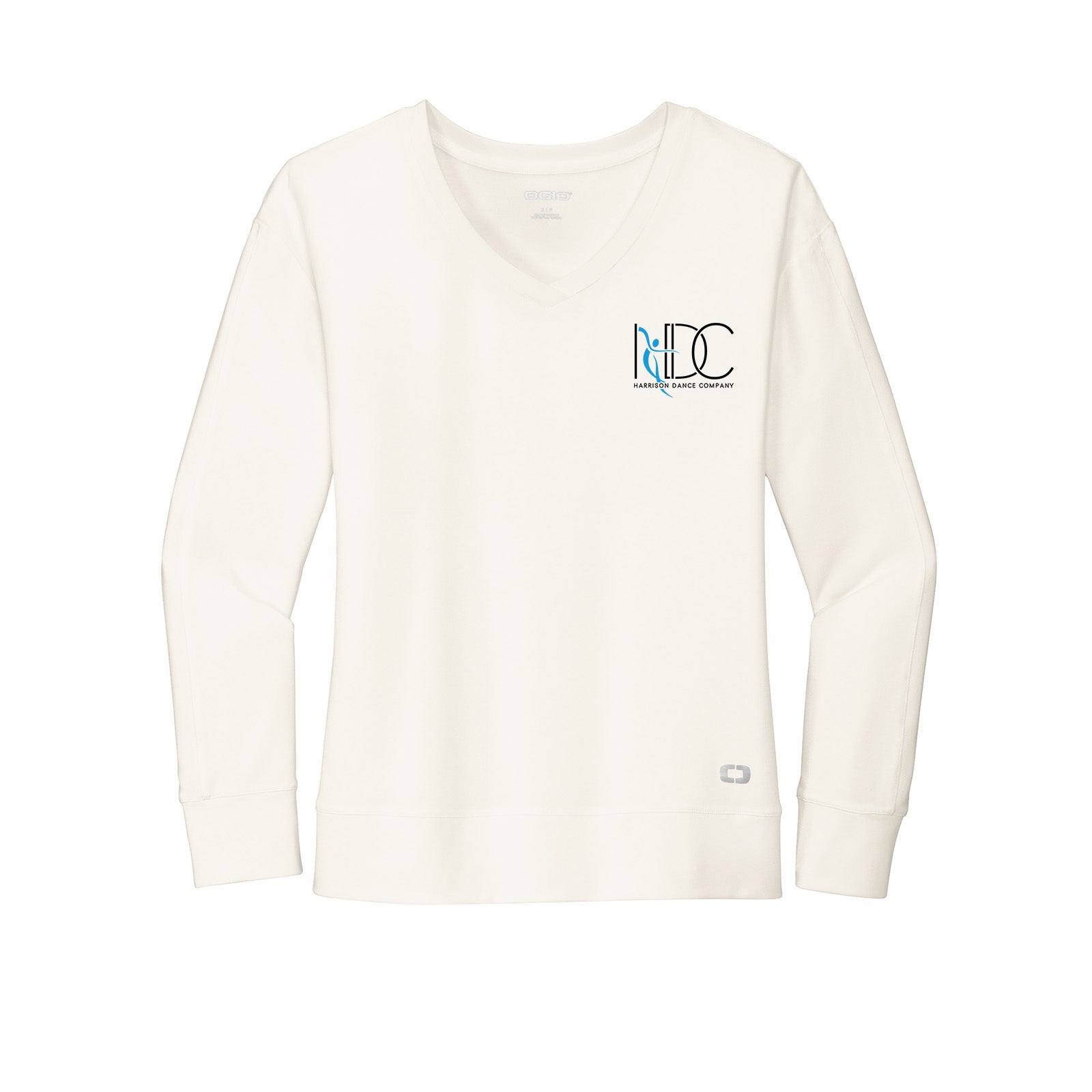 Harrison Dance Company - OGIO® Ladies Luuma Flex Long Sleeve V-Neck