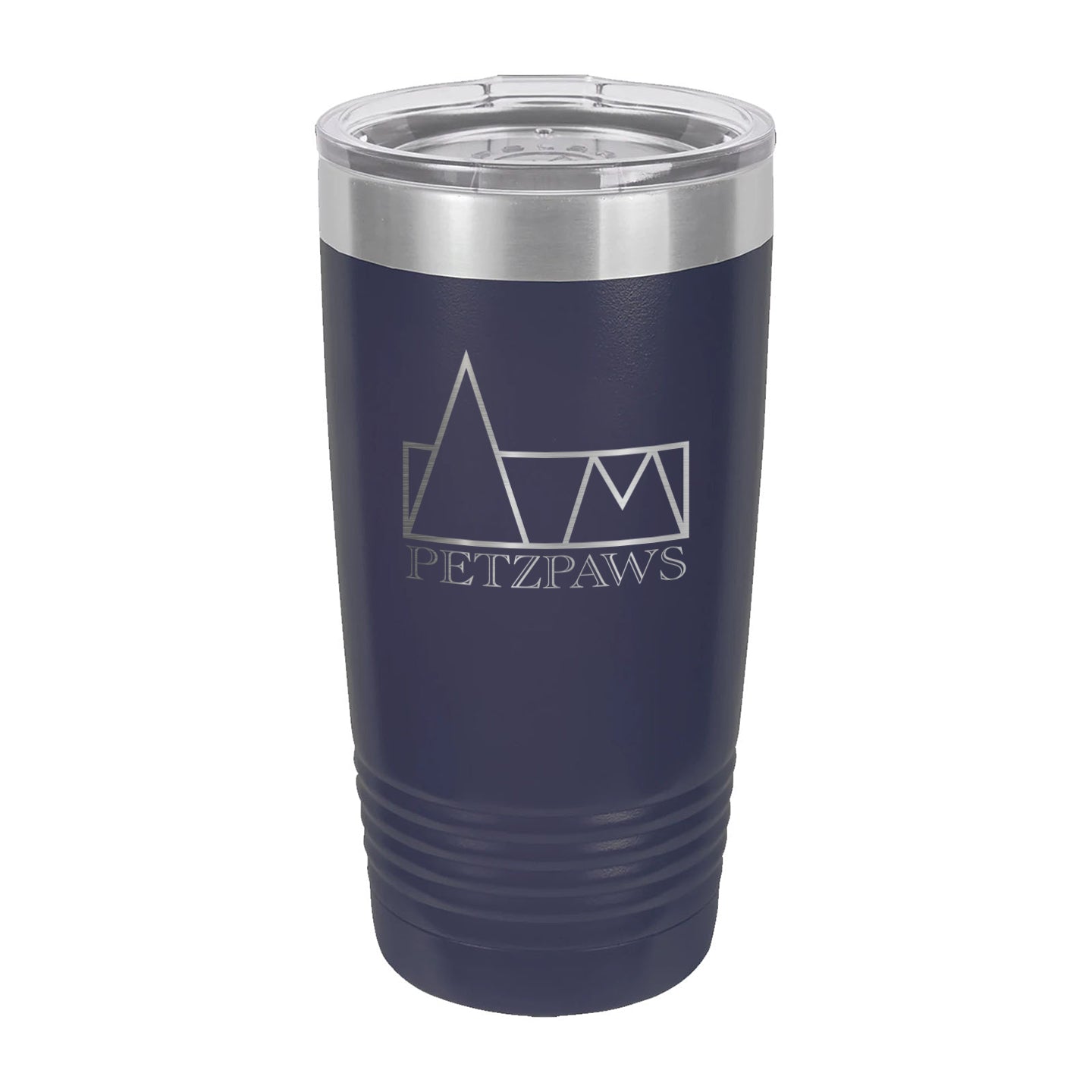 Petzpaws - Laser Engraved 20oz Tumblr with Sliding Lid