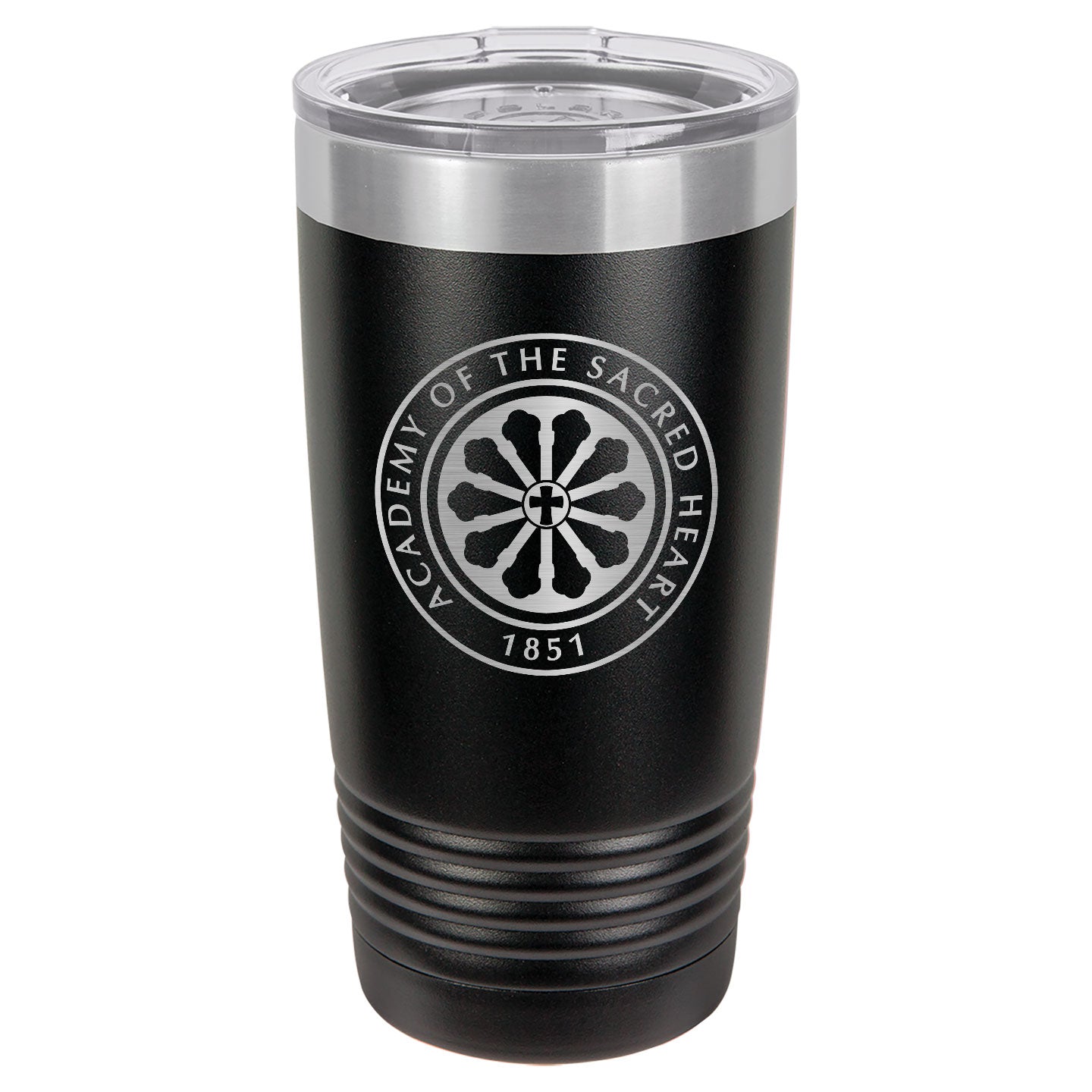 ASH - Rose Window Engraved Polar Camel 20oz Tumbler
