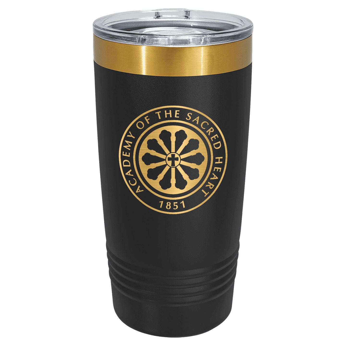 ASH - Rose Window Engraved Polar Camel 20oz Tumbler