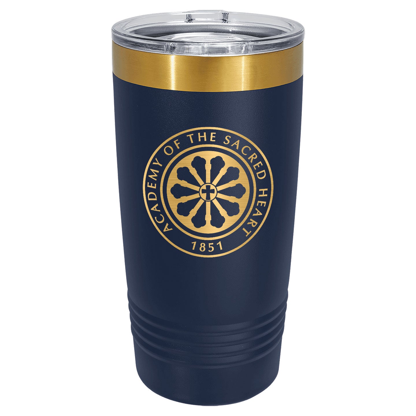 ASH - Rose Window Engraved Polar Camel 20oz Tumbler