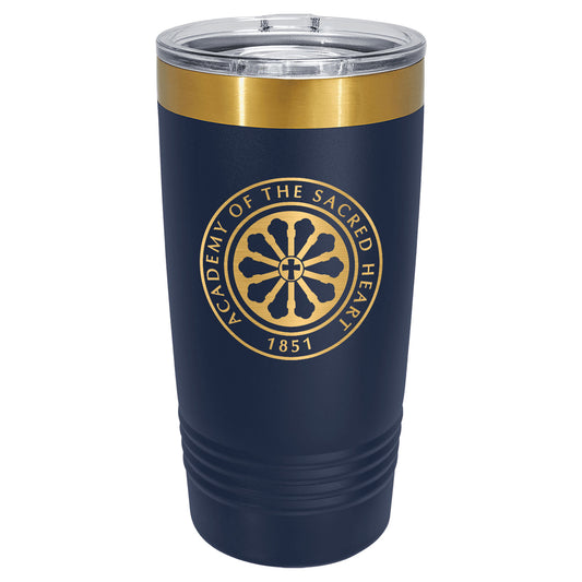 ASH - Rose Window Engraved Polar Camel 20oz Tumbler