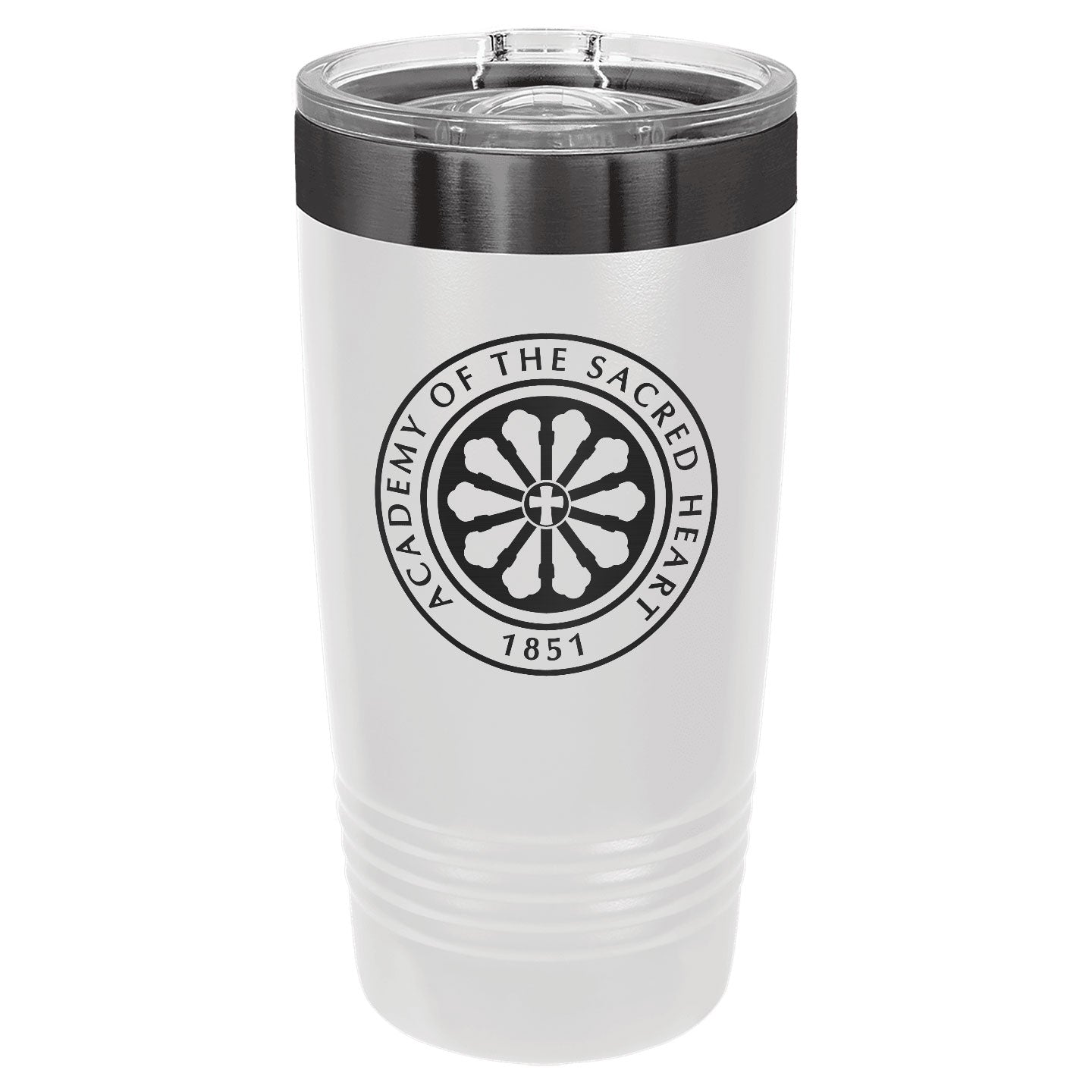 ASH - Rose Window Engraved Polar Camel 20oz Tumbler