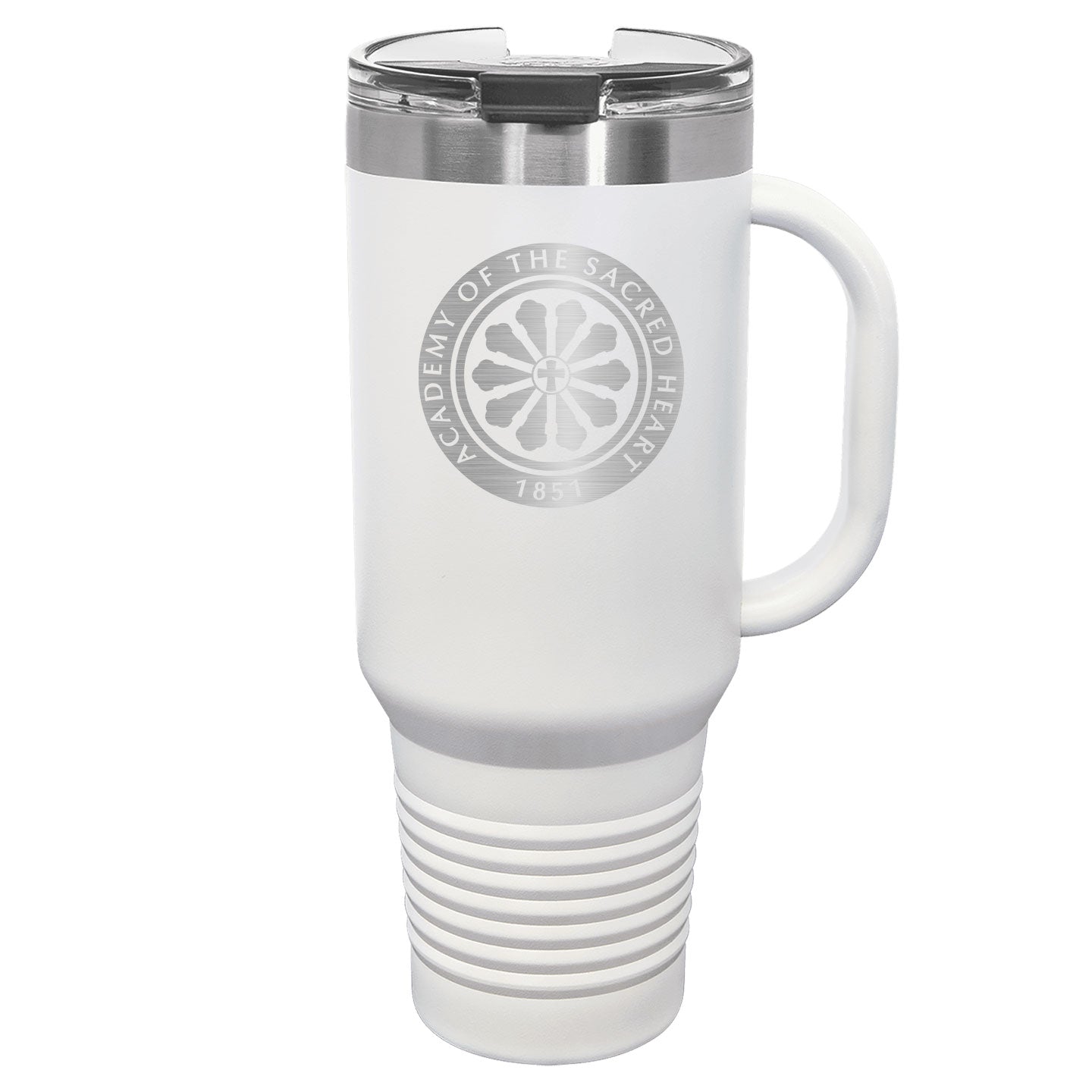 Rose Window Engraved Polar Camel 40oz Travel Mug