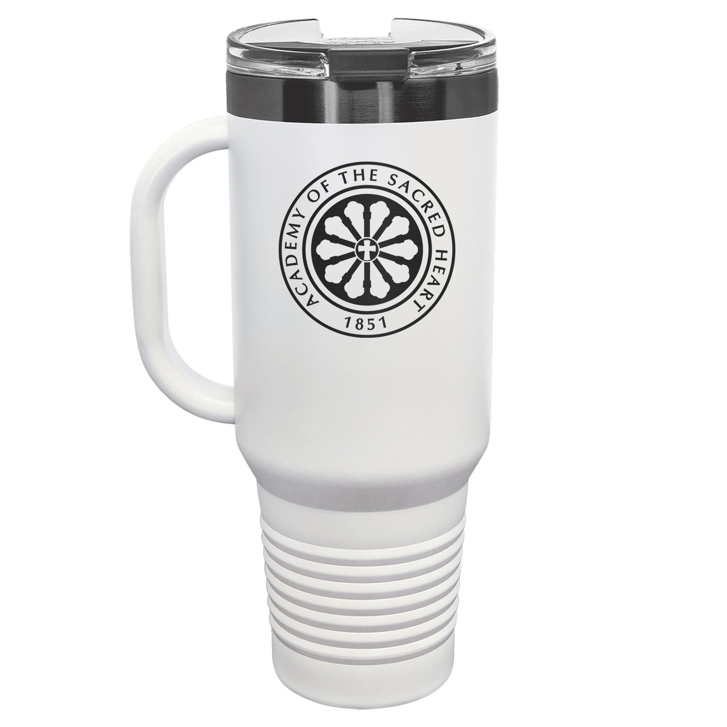 ASH - Rose Window Engraved Polar Camel 40oz Travel Mug