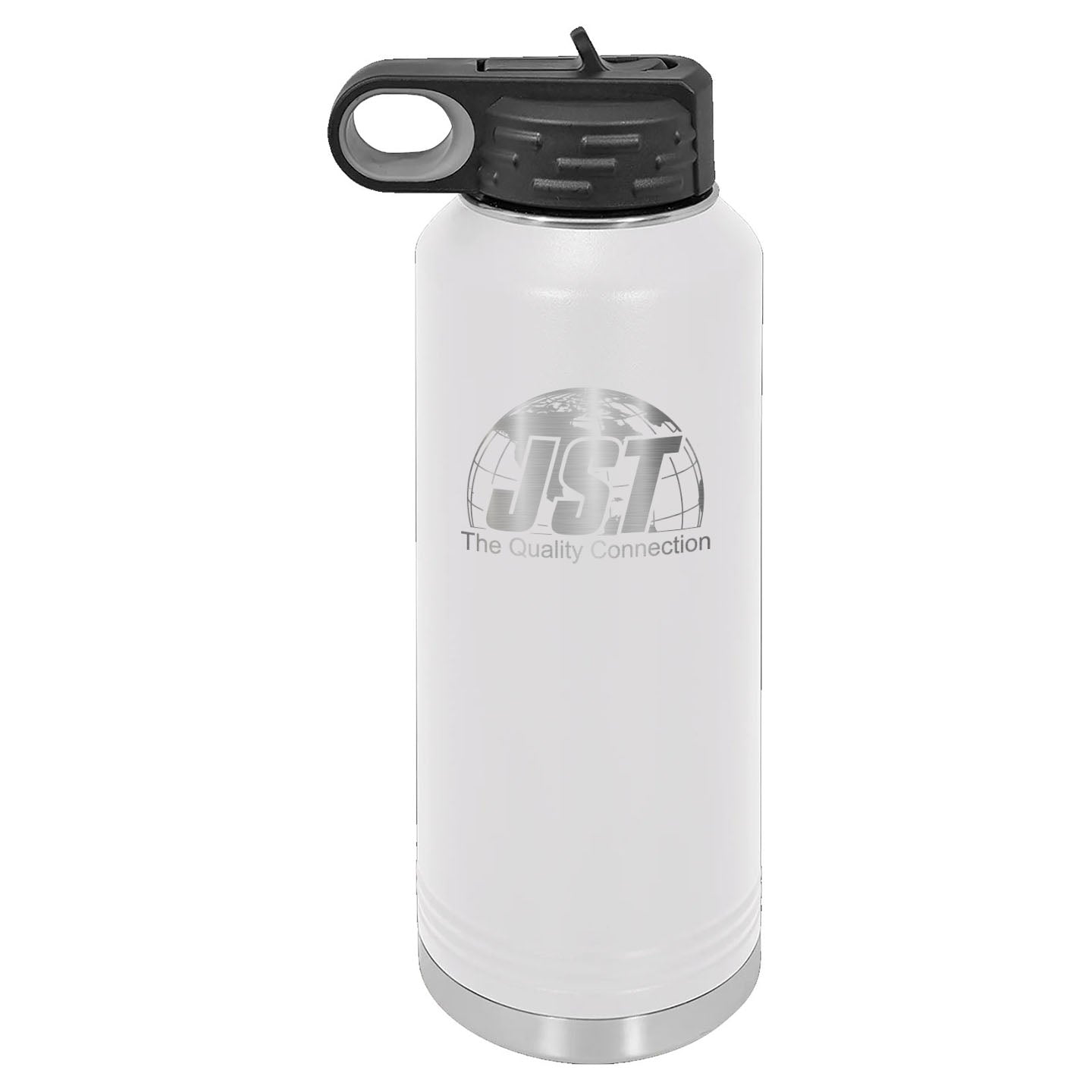 JST - Laser Engraved 32oz Water Bottle with Flip Lid