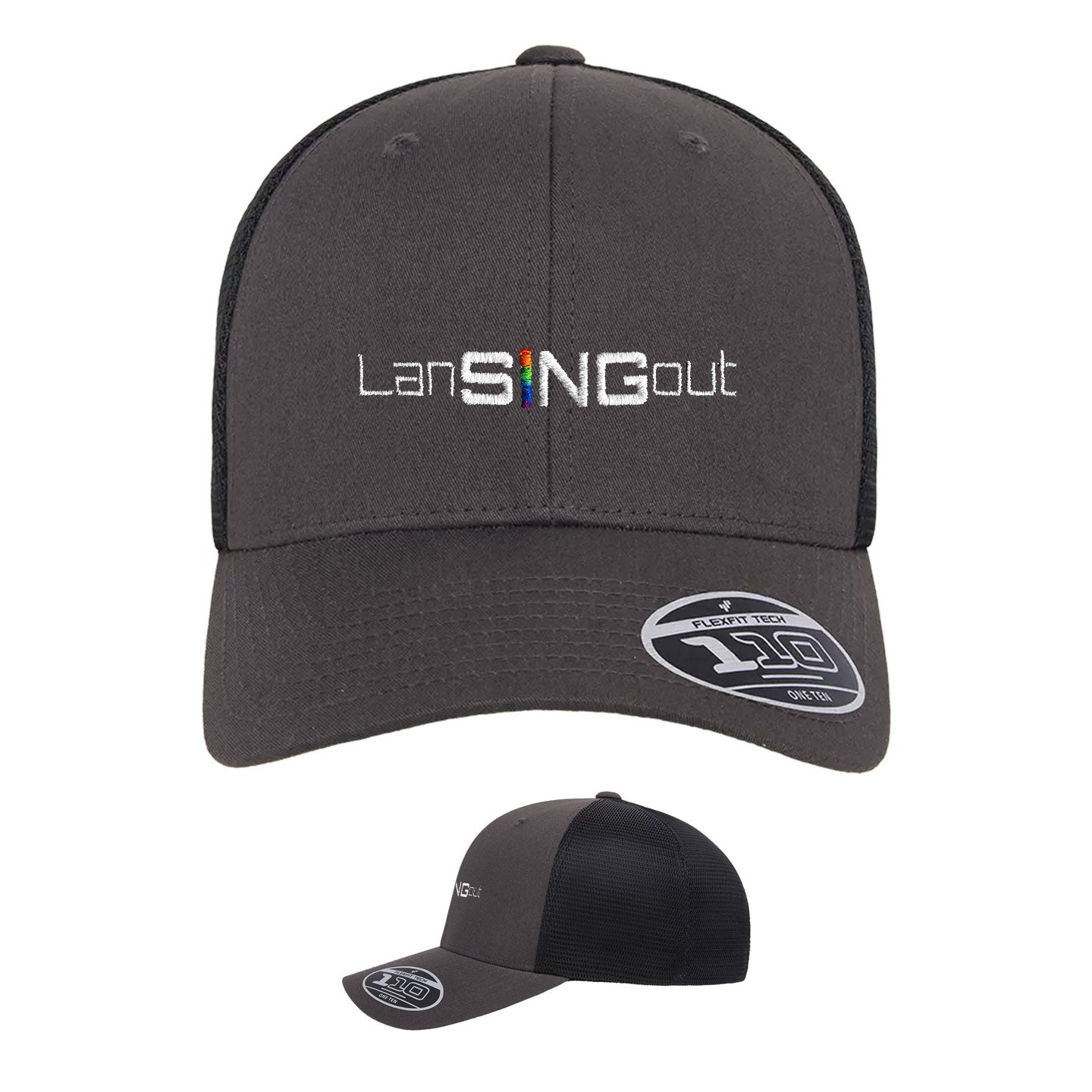 LanSINGout -  Wide Logo Flexfit Trucker Cap