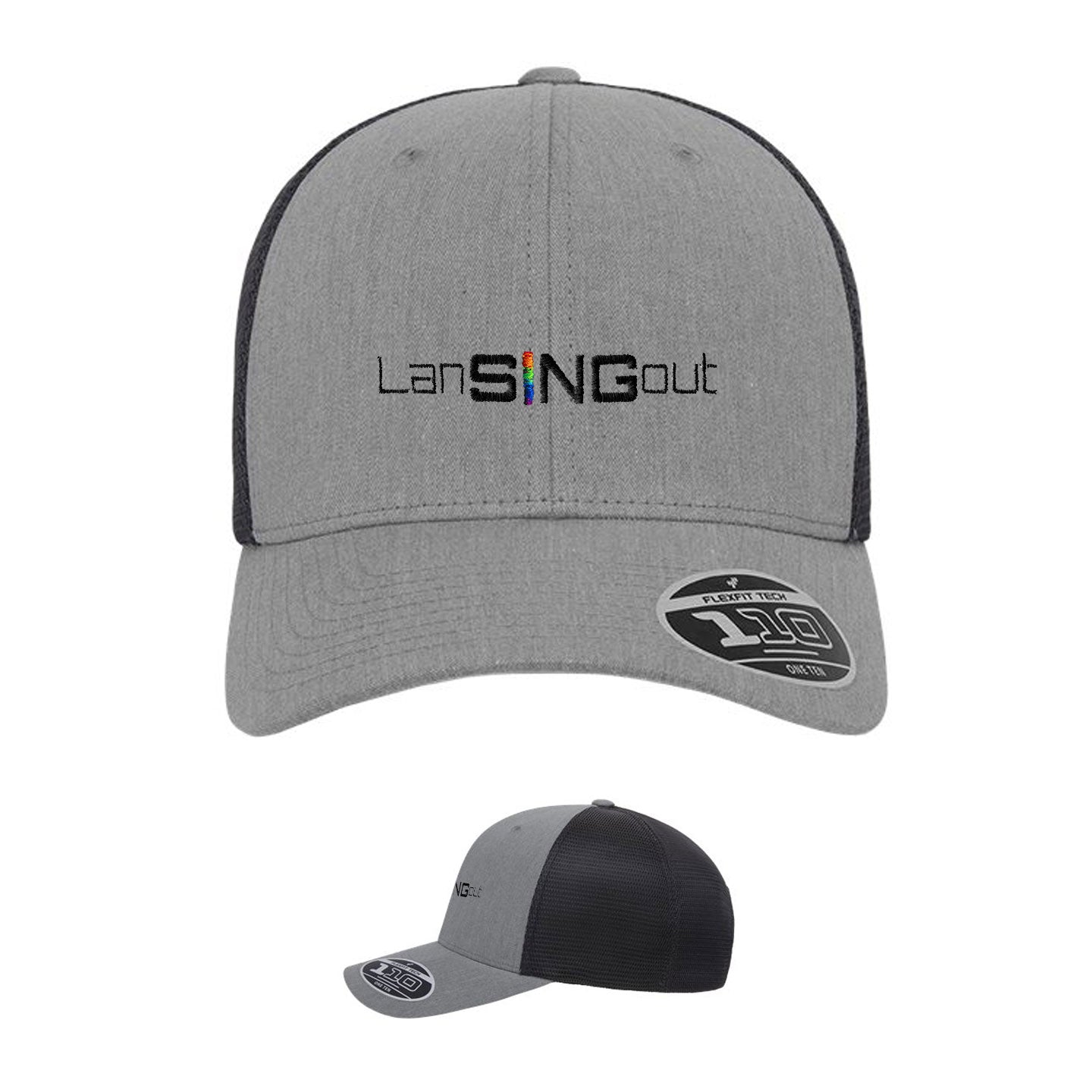 LanSINGout -  Wide Logo Flexfit Trucker Cap