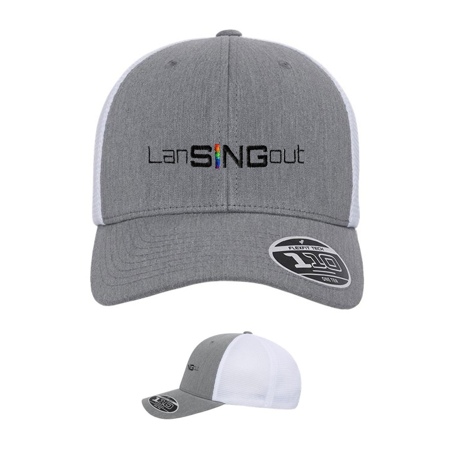 LanSINGout -  Wide Logo Flexfit Trucker Cap