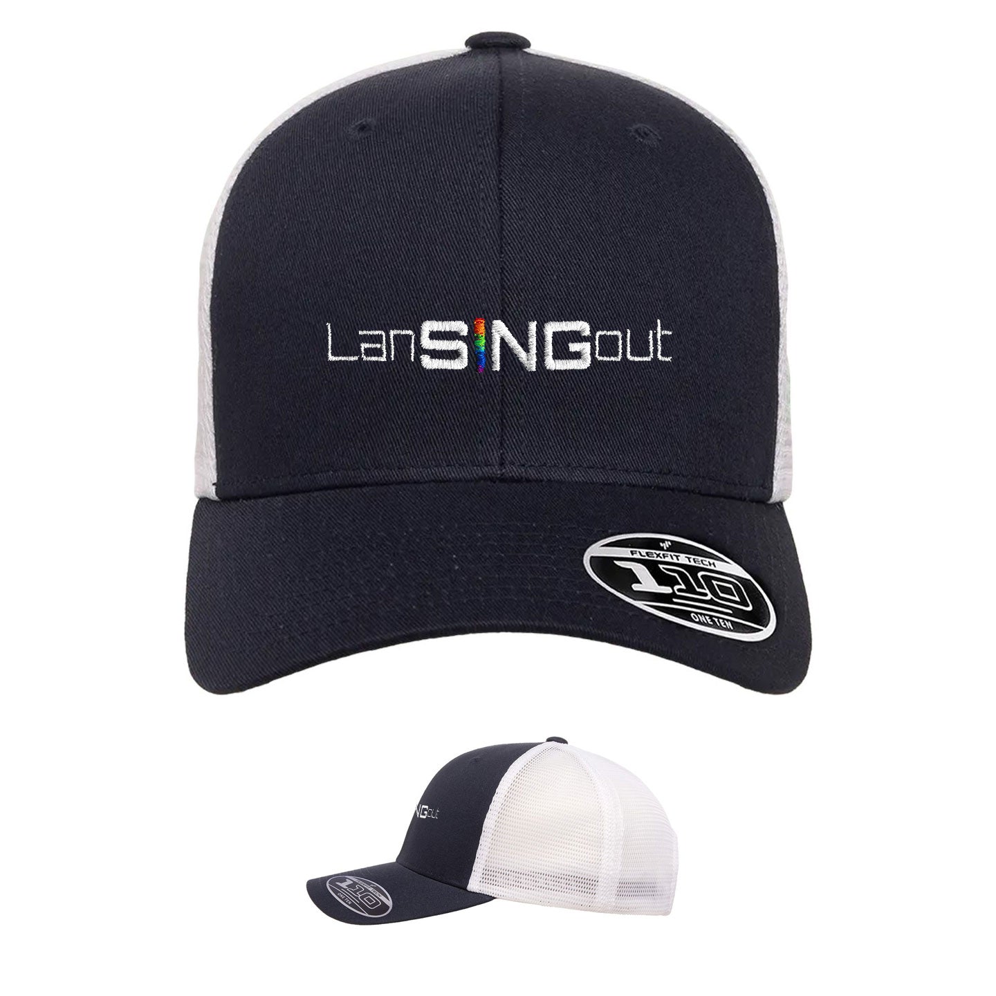 LanSINGout -  Wide Logo Flexfit Trucker Cap