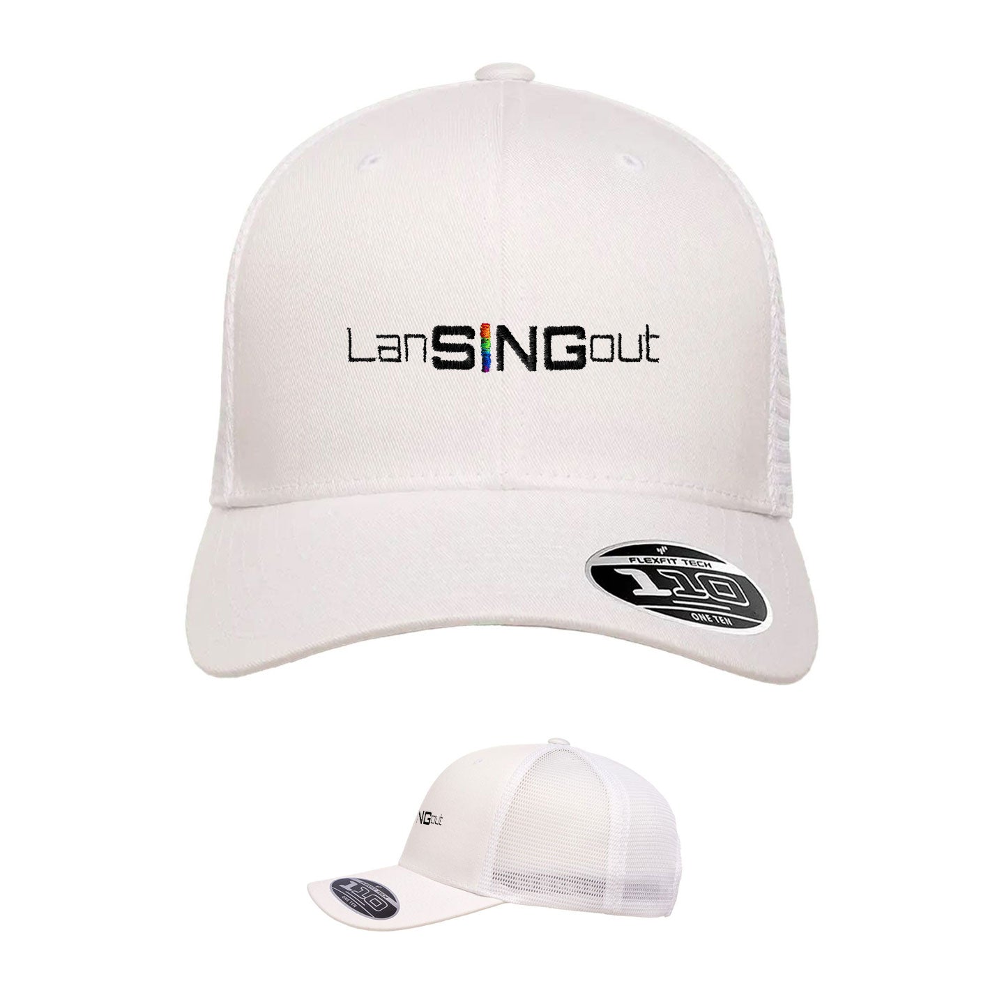 LanSINGout -  Wide Logo Flexfit Trucker Cap