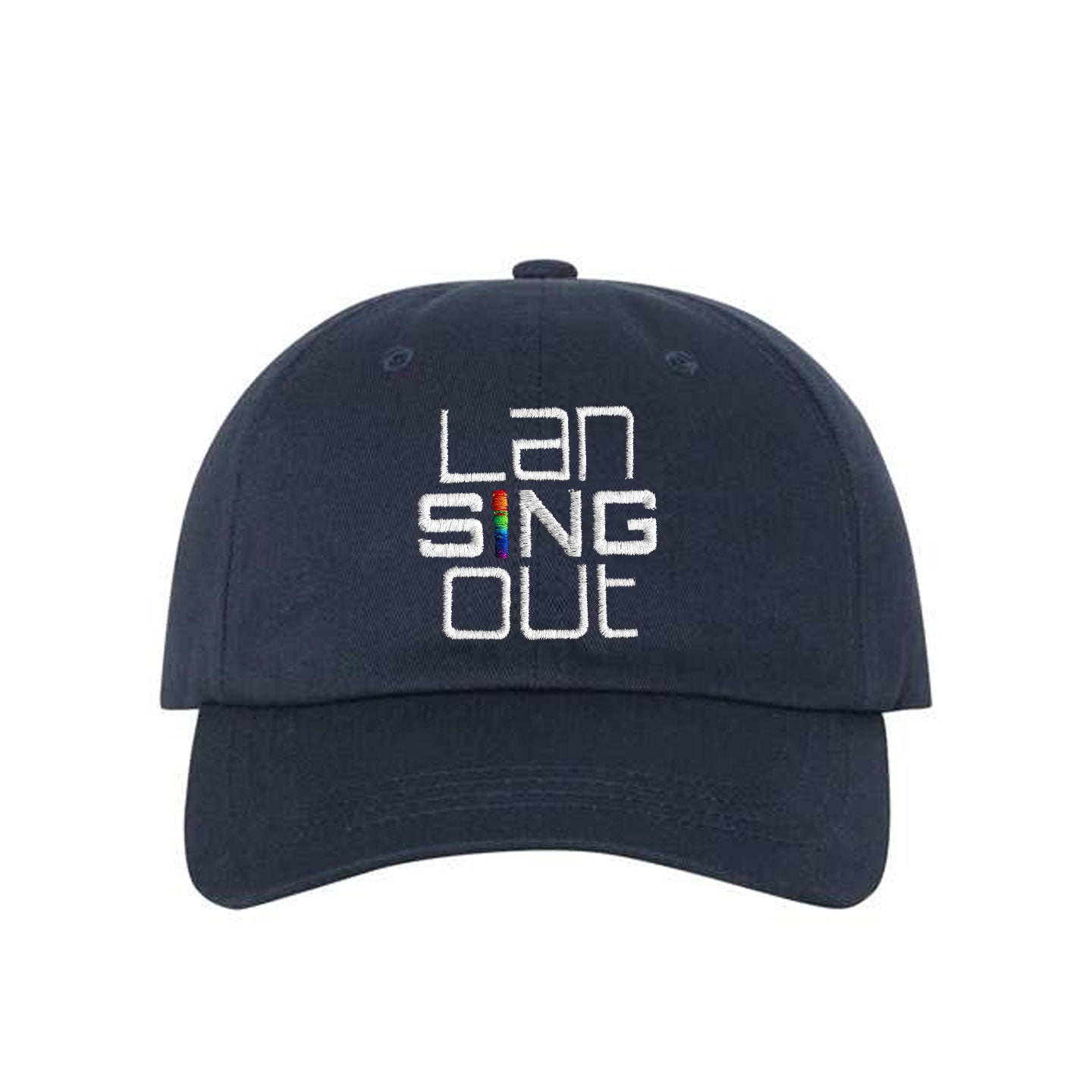LanSINGout -  Stacked Logo YP Classics Dad Cap