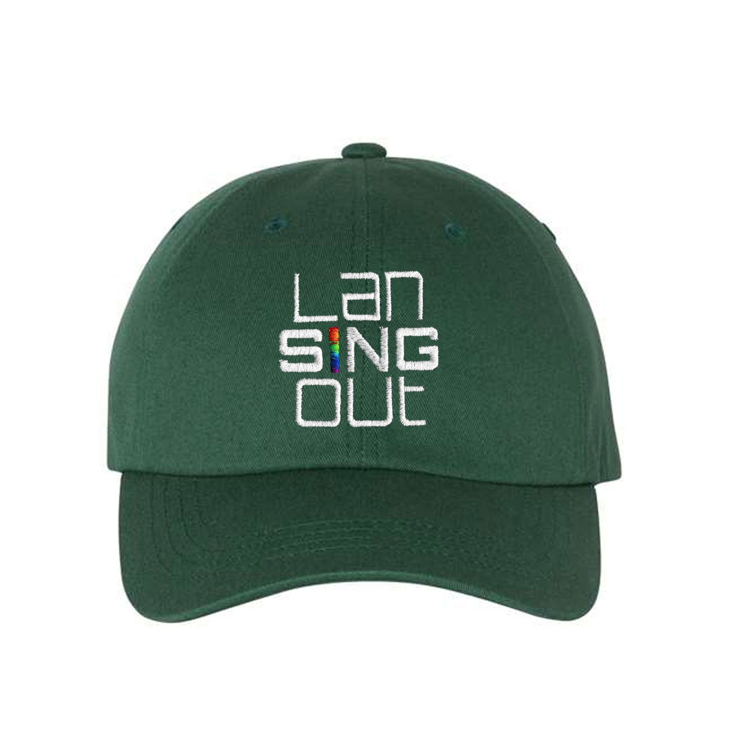 LanSINGout -  Stacked Logo YP Classics Dad Cap