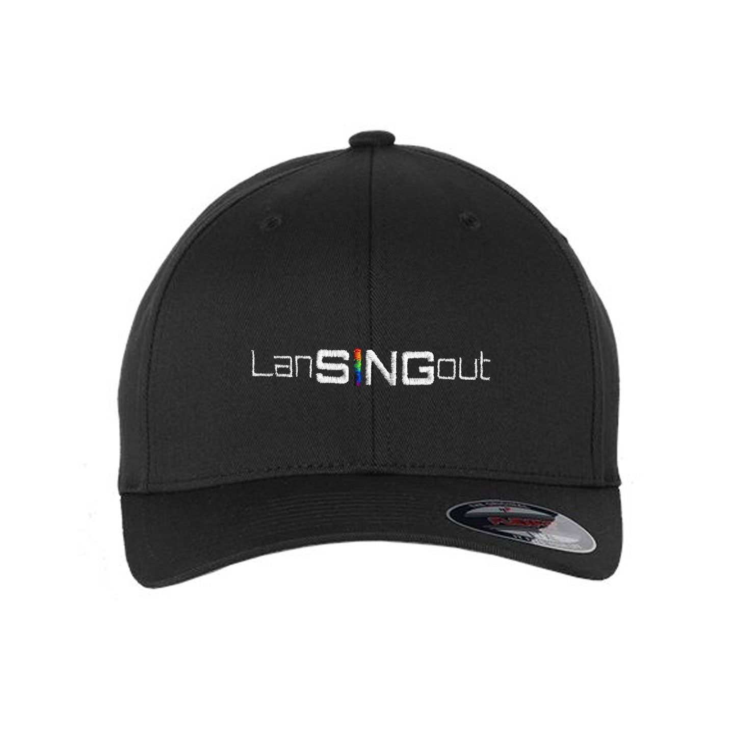 LanSINGout -  Wide Logo Flexfit Structured Cap