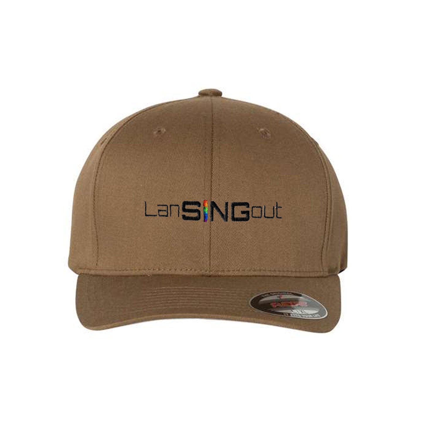 LanSINGout -  Wide Logo Flexfit Structured Cap