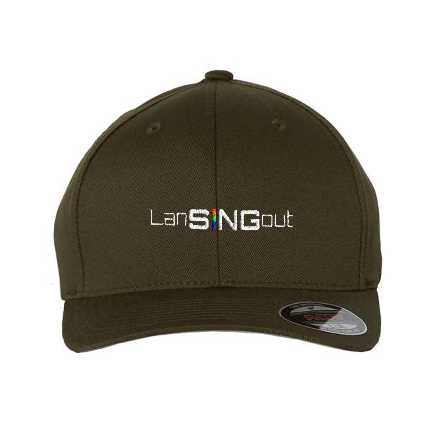 LanSINGout -  Wide Logo Flexfit Structured Cap