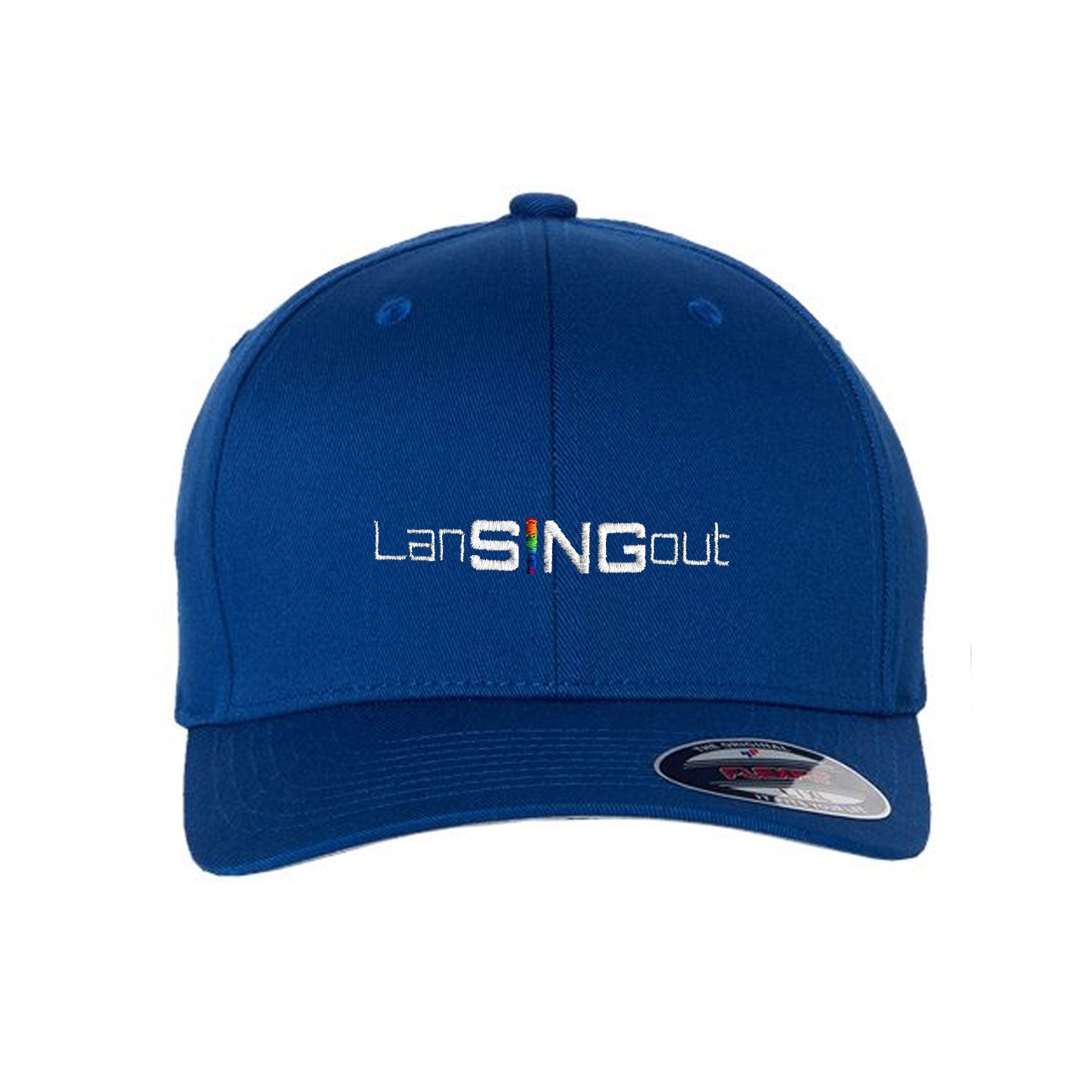 LanSINGout -  Wide Logo Flexfit Structured Cap