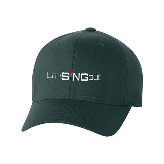 LanSINGout -  Wide Logo Flexfit Structured Cap