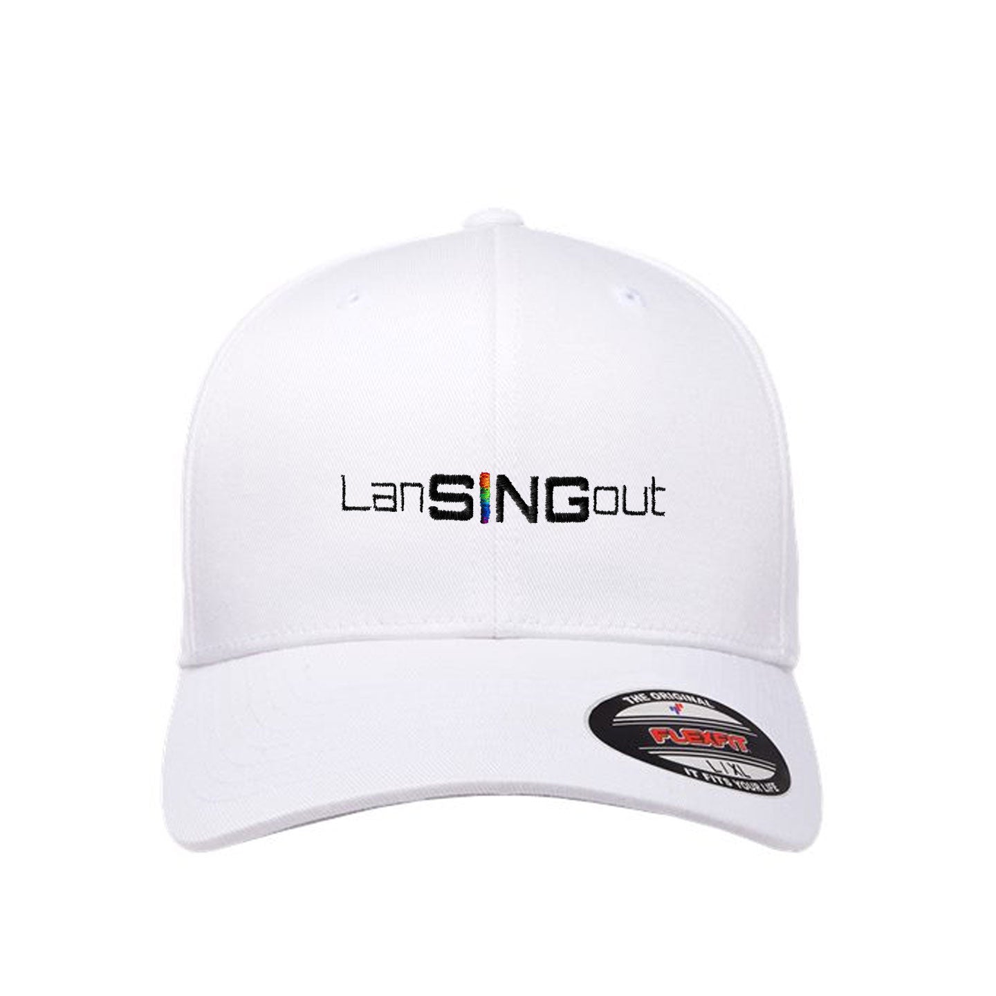 LanSINGout -  Wide Logo Flexfit Structured Cap
