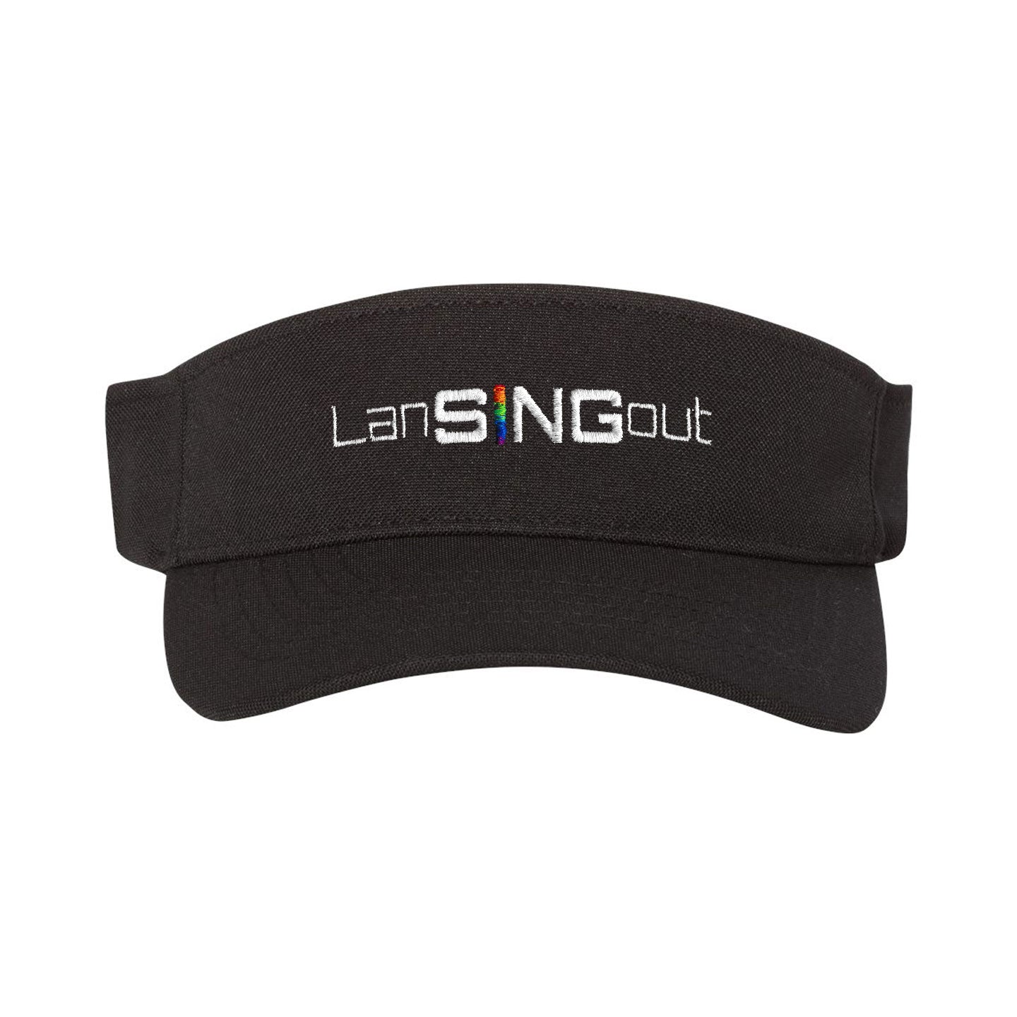 LanSINGout -  Wide Logo Flexfit Visor