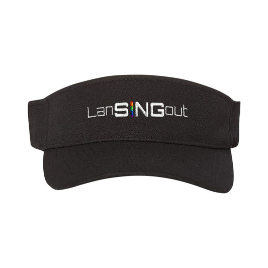 LanSINGout -  Wide Logo Flexfit Visor