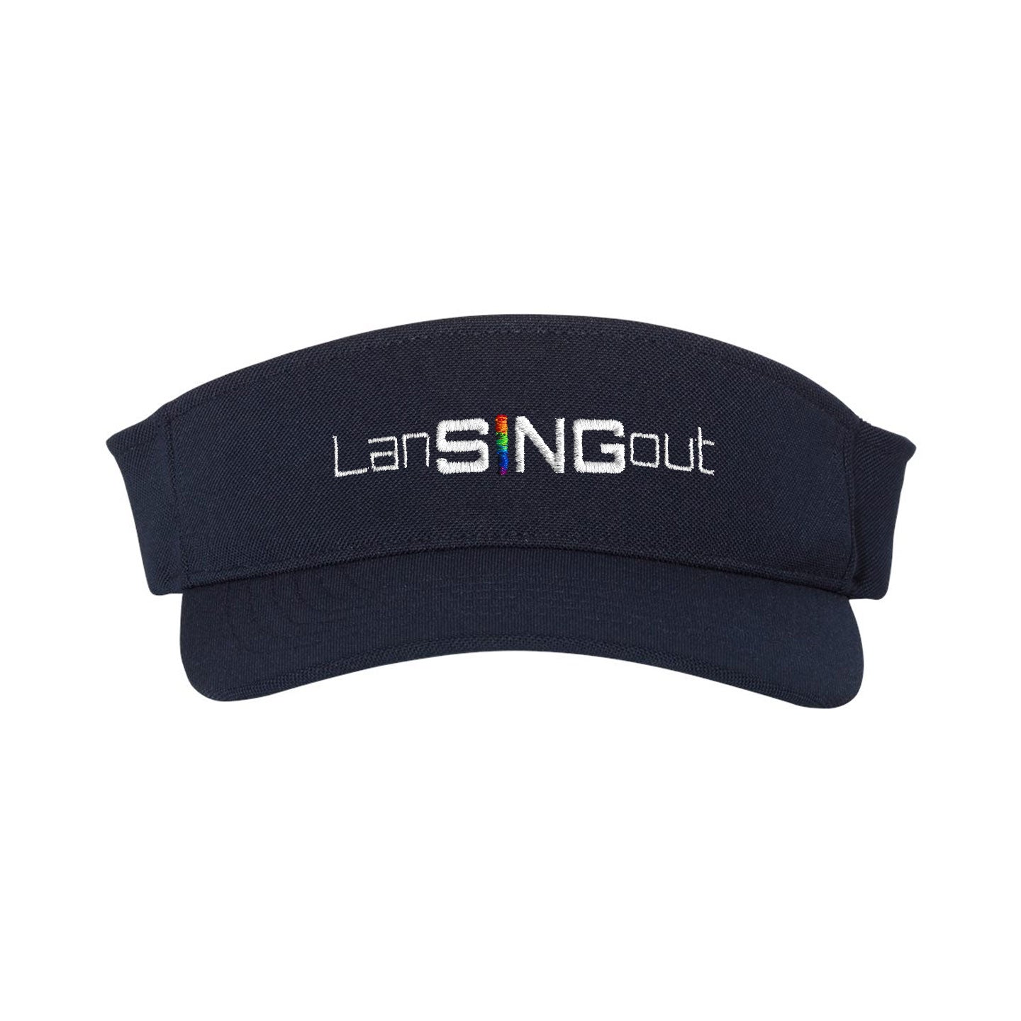 LanSINGout -  Wide Logo Flexfit Visor