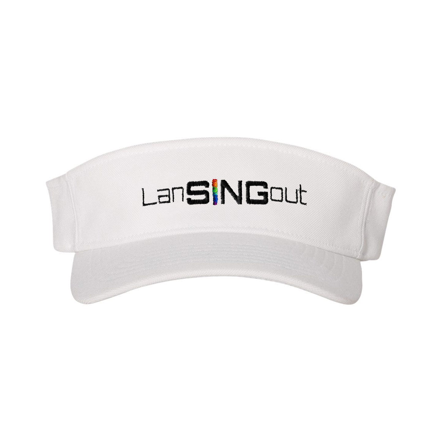 LanSINGout -  Wide Logo Flexfit Visor