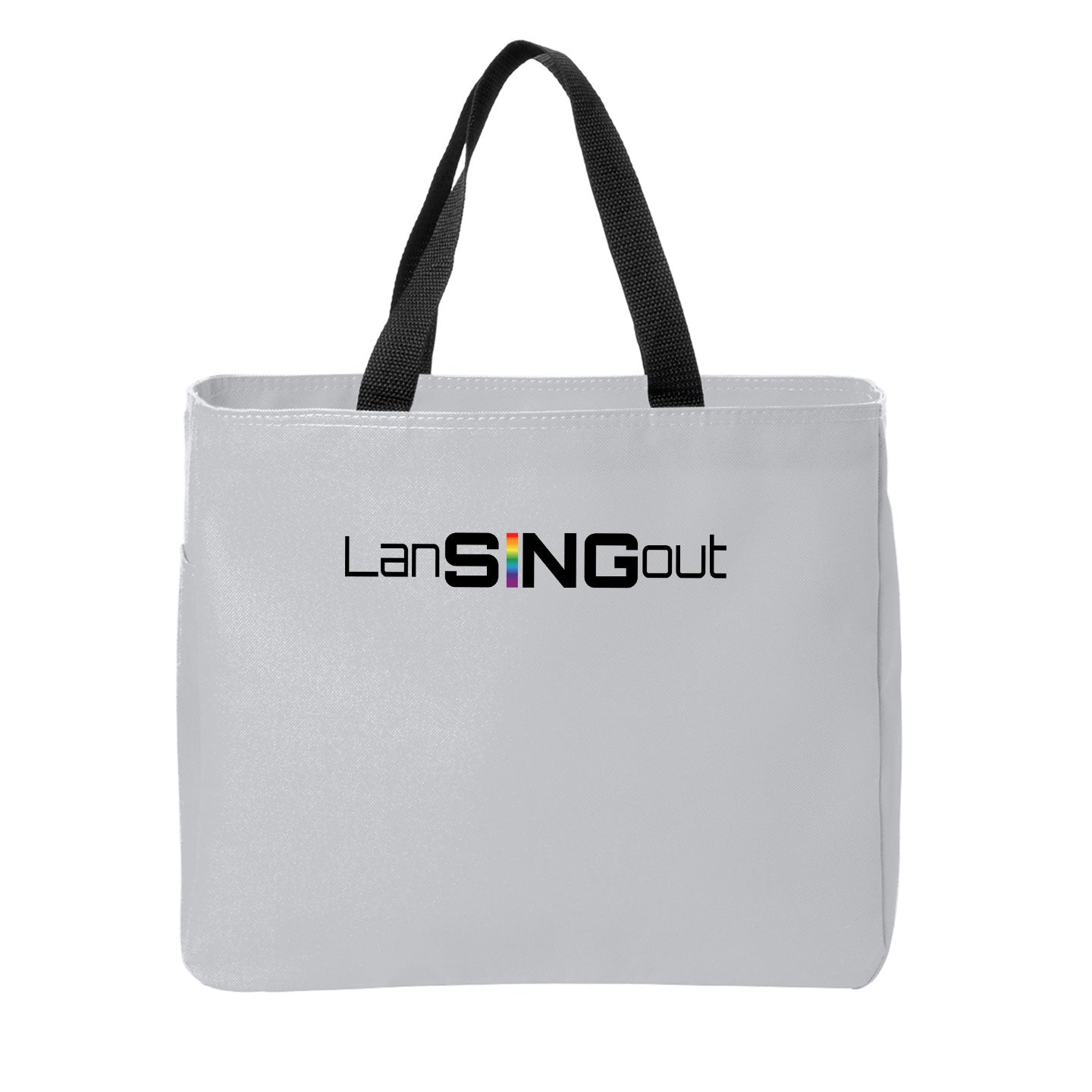 LanSINGout - Wide Logo Port Authority Essential Tote