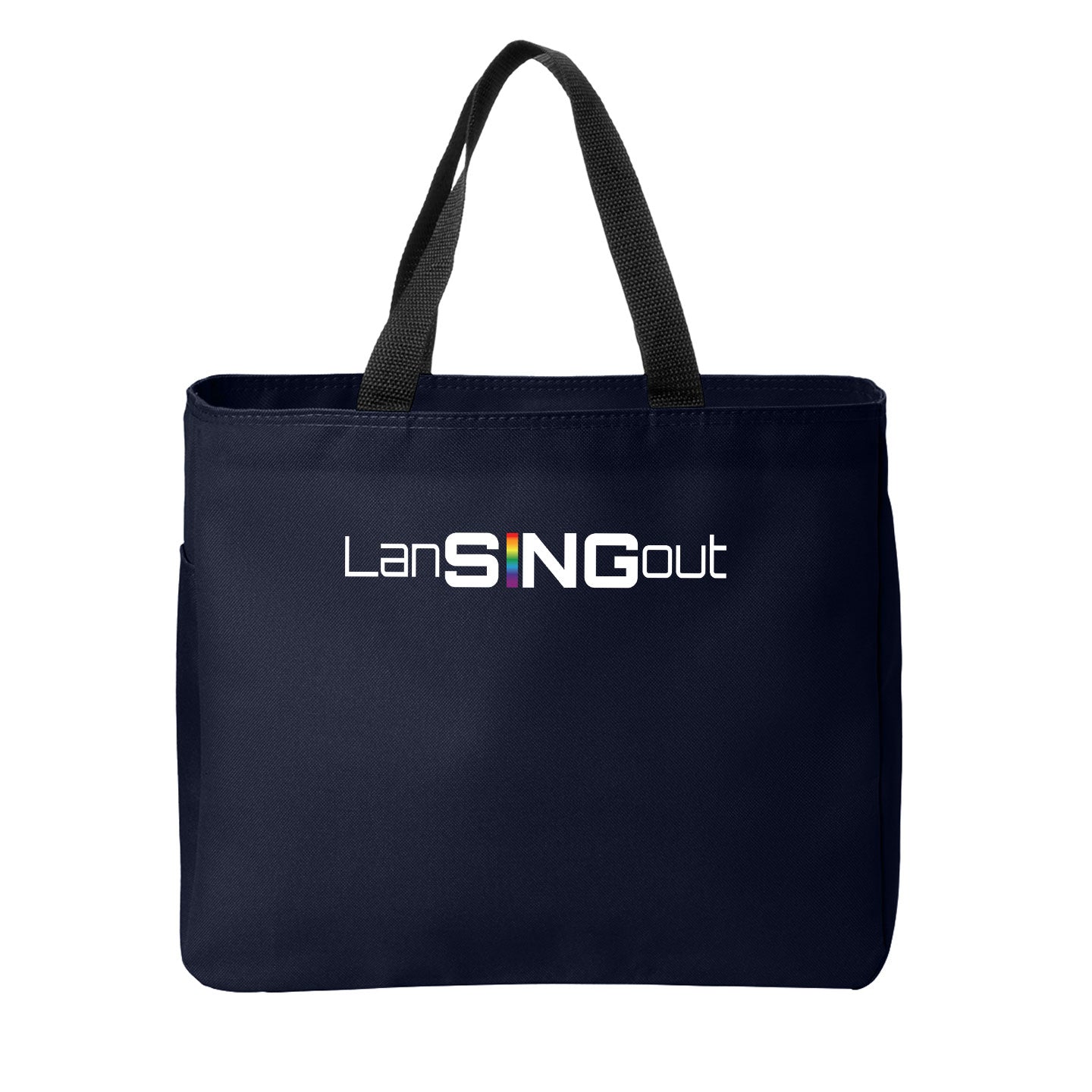 LanSINGout - Wide Logo Port Authority Essential Tote